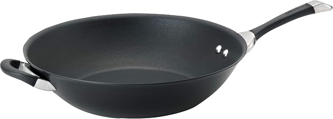Circulon Symmetry Hard Anodized Nonstick Stir Fry / Wok Pan by Circulon