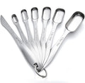 Rainspire Heavy Duty Measuring Spoons Set Stainless Steel, Metal Measuring Cups by Rainspire