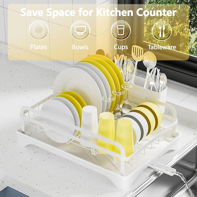 LIYI Dish Drying Rack for Kitchen Counter - Image 2