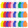KUUQA 16/24/30/36/40Pcs Kids Apron Painting Aprons by KUUQA