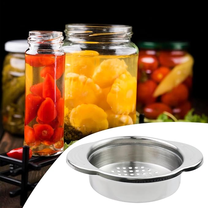 Antrader 4.5- Inch Stainless Steel Strainer, Kitchen Colander - Image 6