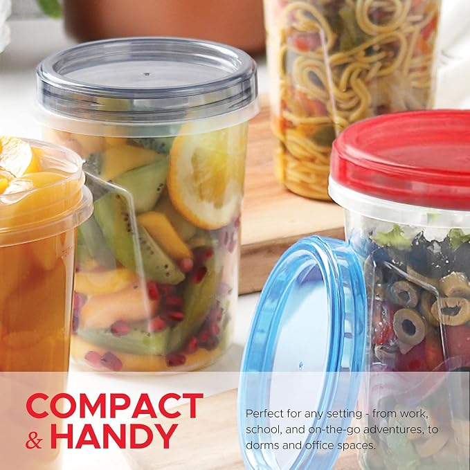 Tafura 15 Pack Leakproof Freezer Containers - Image 5