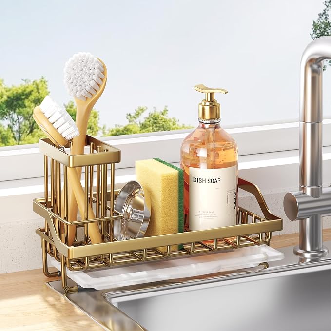 Consumest Sink Caddy, Kitchen Sponge Holder by Consumest
