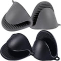 2 Pairs Mini Oven Gloves Silicone Heat Resistant Cooking Pinch Mitts Potholder by Acronde