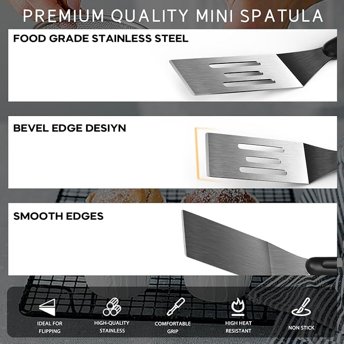 Small Spatula 1 PC, Metal Spatulas - Image 2
