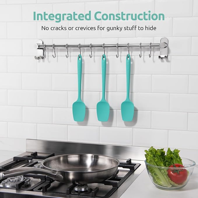 U-Taste Silicone Spoon Spatula Set, 600ºF High Heat Resistant Food Grade - Image 8