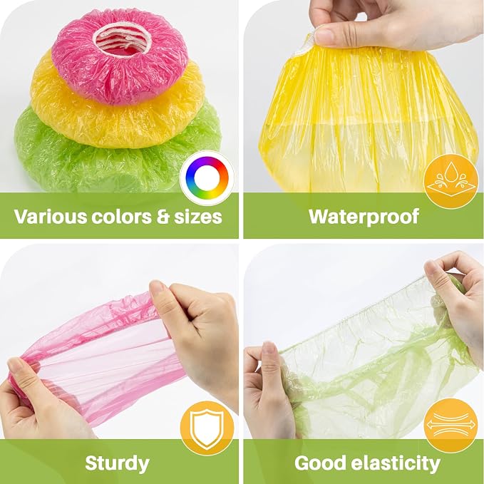 MAQIHAN 60Pcs Bowl Covers Reusable - Image 3