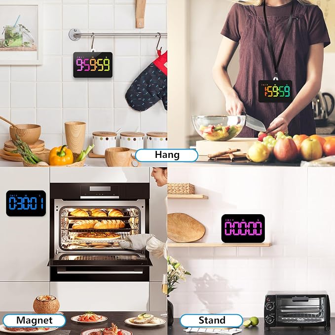 Rechargeable Timers，Digital Kitchen Timer - Image 7