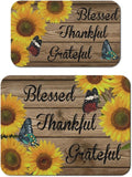 Dish Drying Mat for Kitchen Counter 2 Pack by Unknown