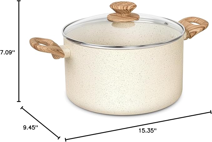 MICHELANGELO 6 Quart Stock Pot - Image 8