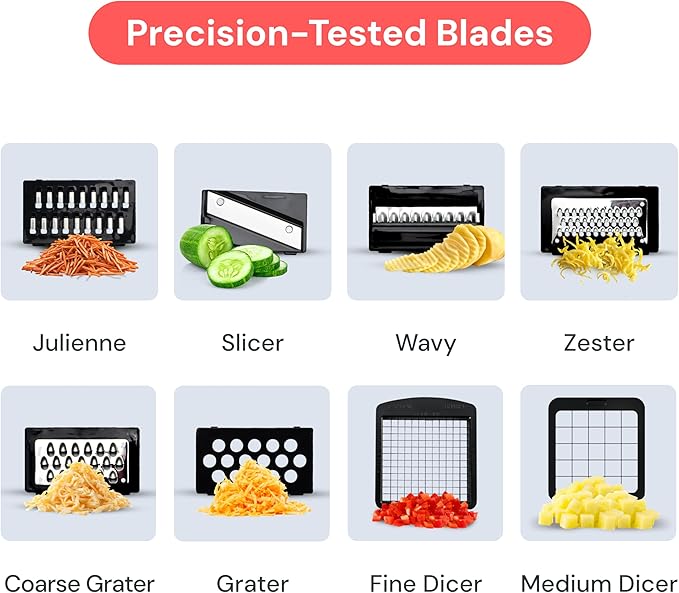 Fullstar All in One Vegetable Chopper and Mandoline Slicer - Image 4