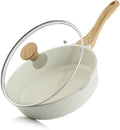 SENSARTE Nonstick Ceramic Saute Pan 10 Inch/3.5QT, Non-toxic Deep Frying Pan by SENSARTE