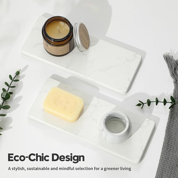 2PCS Water Absorbing Stone Drying Tray - Image 8