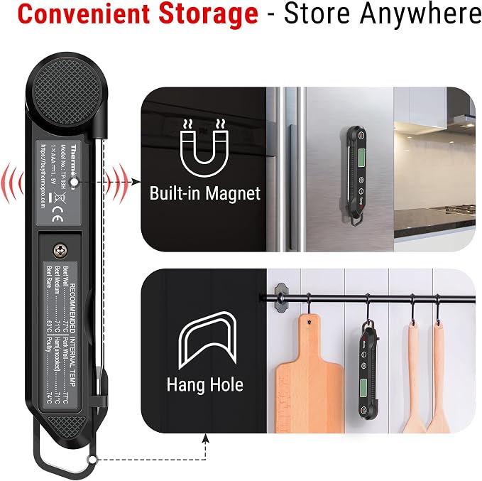 TempPro Digital Instant Read Meat Thermometer - Image 6