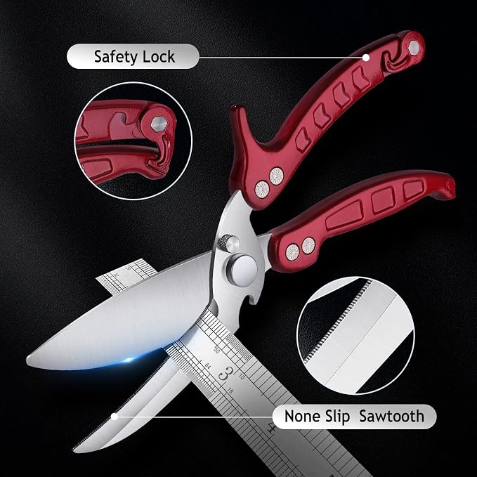 DRAGON RIOT Heavy Duty Poultry Shears - Image 5
