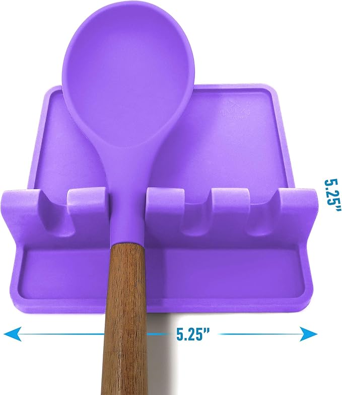 Zulay Kitchen Silicone Utensil Rest - Image 5