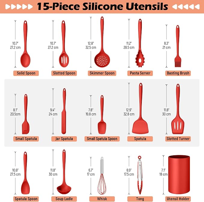 Kitchen Cooking Utensils Set - Image 2