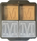 Monogrammed Ice Cubes Mold by ZX