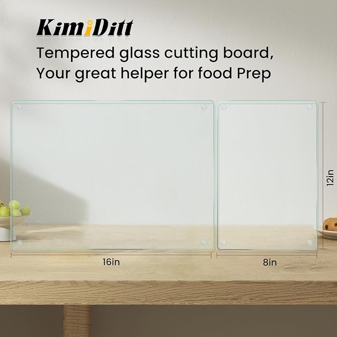Tempered Glass Cutting Board, Set of Glass Cutting Board - Image 2