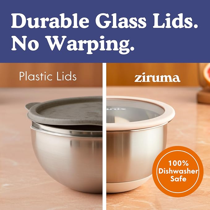 Ziruma Non-Toxic Mixing Bowls - Image 4