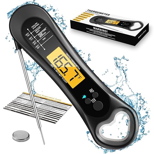 Meat Thermometer Digital, Instant Read Meat Thermometer by Biison