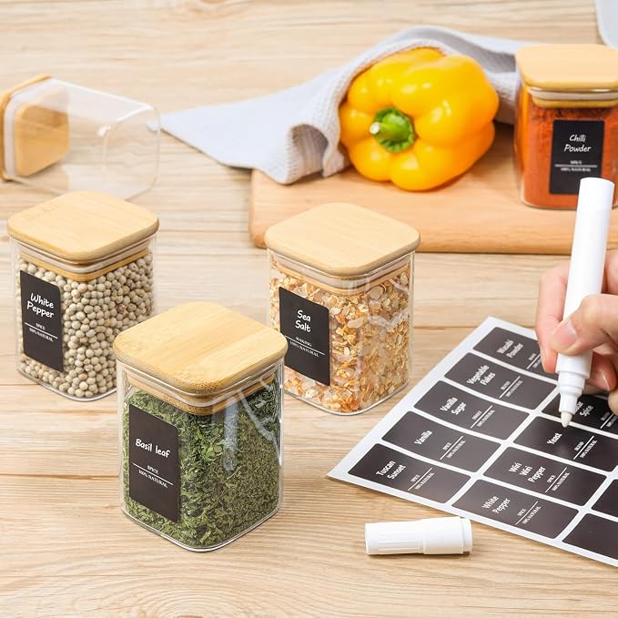 ComSaf 6Pcs 6 oz Spice Jars - Image 4
