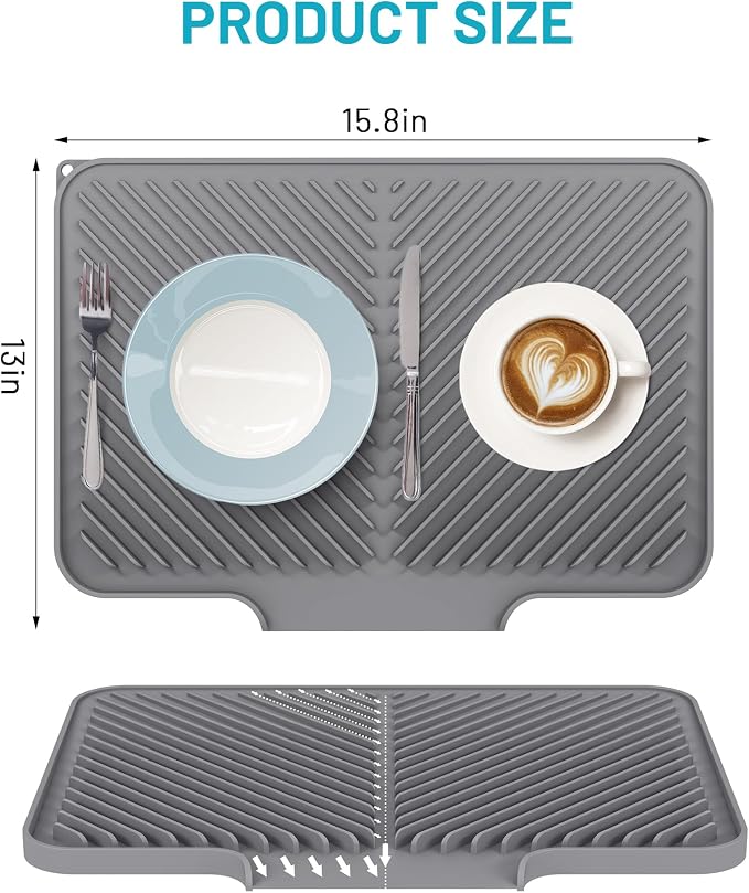 Dish Drying Mat Kitchen Counter - Image 2