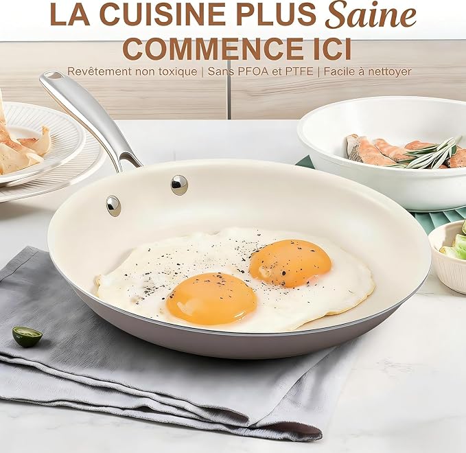 11 Inch Ceramic Nonstick Frying Pan - Image 8