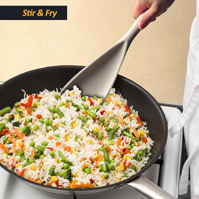 Silicone Spatula Spoon, Seamless Design, Safe - Image 5
