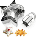 Star Cookie Cutters, Biscuit Cutter Set by Unknown