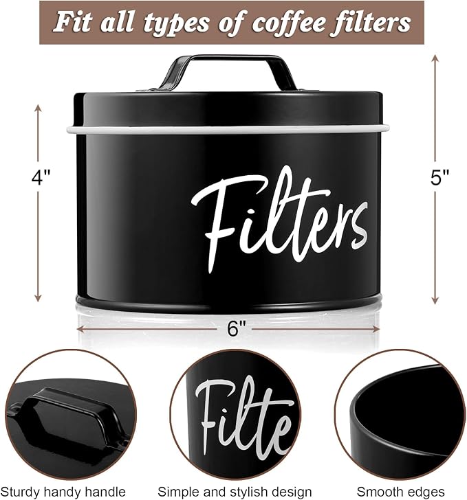DRASTAR Coffee Filter Holder, Storage Basket Container - Image 3