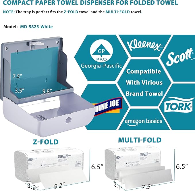 Paper Towel Dispenser Wall Mount - Image 7