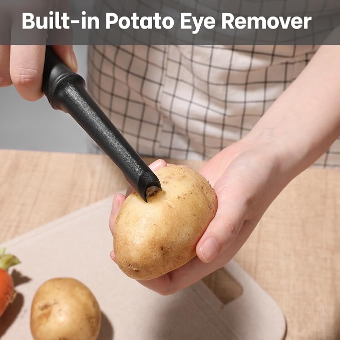 Beneno Swivel Vegetable Peeler, Razor-Sharp Smooth Peeling Potato Peelers - Image 6