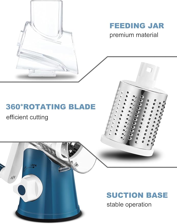 Cheese Grater Rotary, Rotary Grater - Image 6