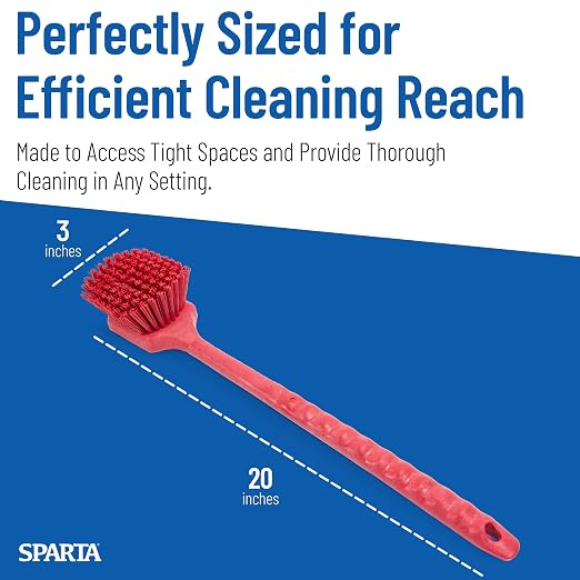 SPARTA 40501EC05 Plastic Large Scrub Brush, Kitchen Brush, Utility Brush - Image 5