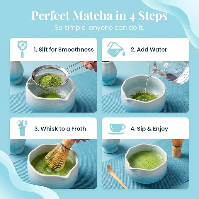 BARISTA EMPEROR® PREMIUM 8pcs MATCHA WHISK SET - Image 8