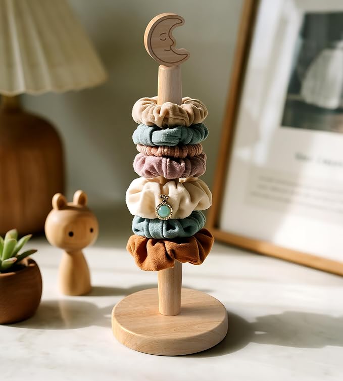 KitchLife Cute Wooden Paper Towel Holder Countertop - Image 9