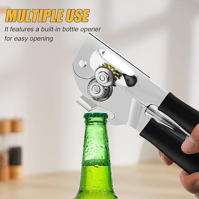 Commercial Can Opener, ICEKATl Can Opener Manual Heavy Duty Easy - Image 4