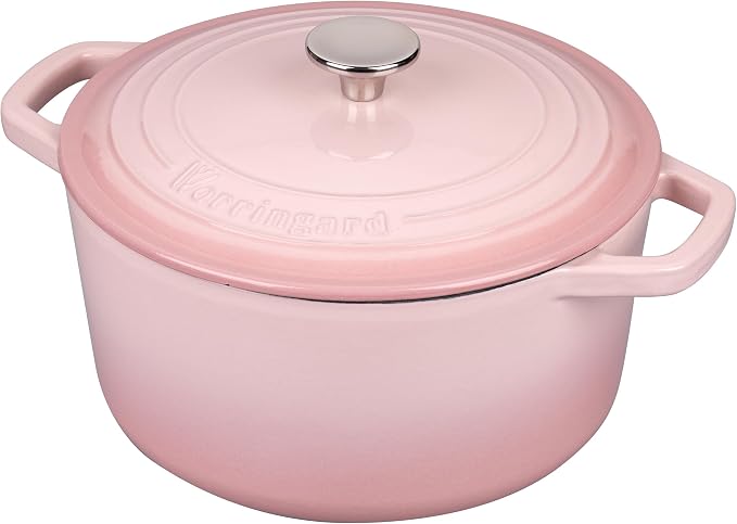 VORRINGARD Enameled Cast Iron Dutch Oven Pot - Image 7