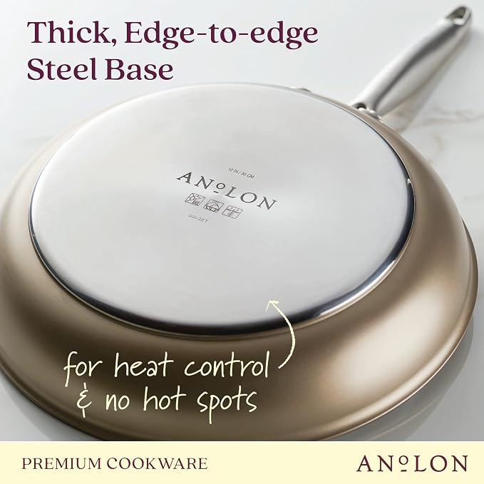 Anolon Ascend Hard Anodized Nonstick Frying Pan/Skillet - Image 7