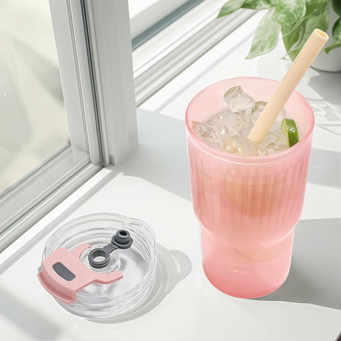 Iced Coffee Cups with Lids: Coffee Bar Accessories - Image 6