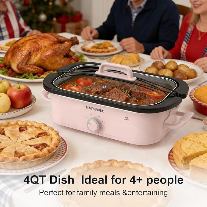 MAGNIFIQUE 4 Quart Slow Cooker - Image 2