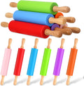 Dandat 12 Pcs Small Rolling Pin Kids 12 Inch Mini Silicone Rolling Pin by Dandat
