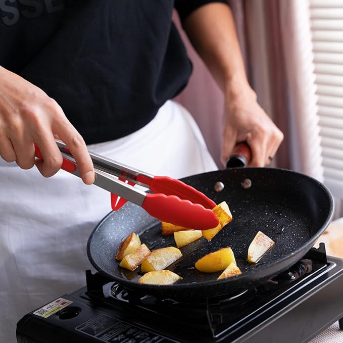 Kitchen Tongs, 9 Inch Tongs for Cooking - Image 7