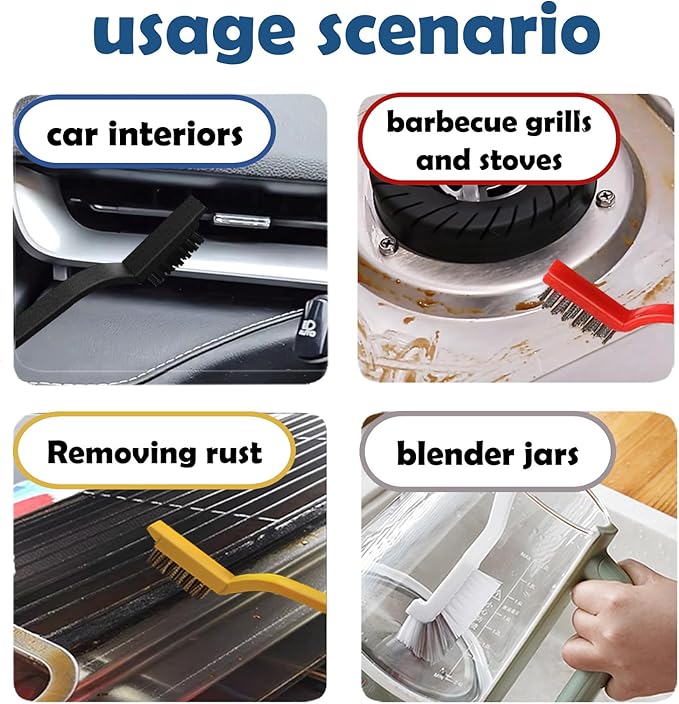 Betanull Crevice Cleaning Brush Set, Tight Spaces & More - Image 6