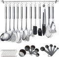Berglander Kitchen Utensils Set 38 Pieces, Stainless Steel Cooking Utensils Set by Berglander