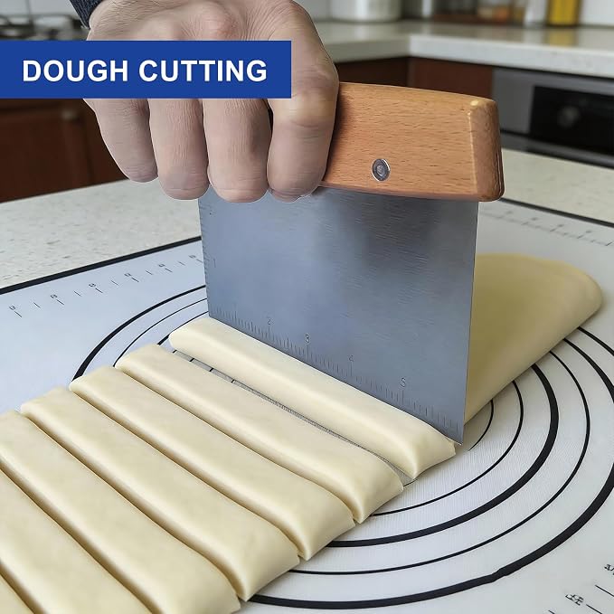 Professional Dough Cutter & Bench Scraper - Image 6