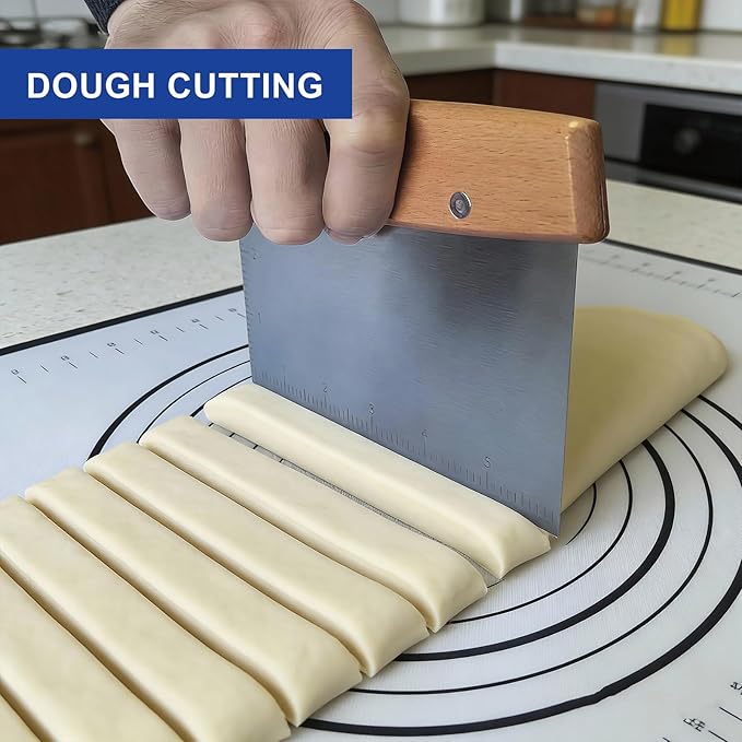 Professional Dough Cutter & Bench Scraper - Image 6