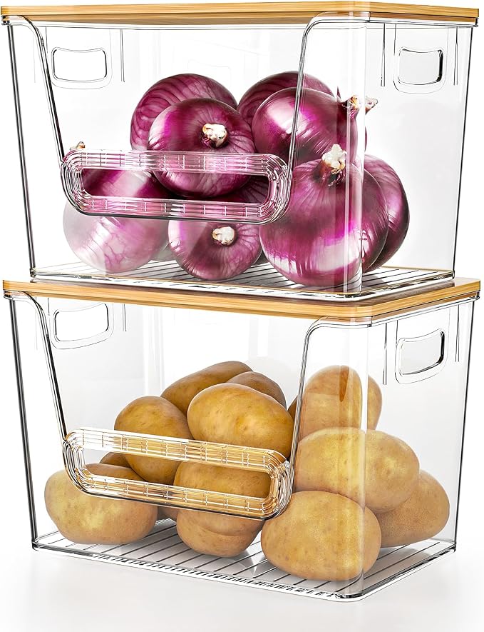 Delamu 2 Set Pantry Organizers and Storage, Trash Bag Holder Under Sink - Image 9