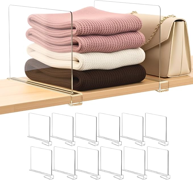 SortNStore Shelf Dividers Purse Organizer by SortNStore